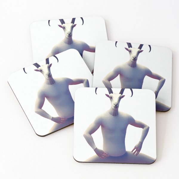 Item preview, Funny Goat doing yoga designed and sold by Neo-Expression.