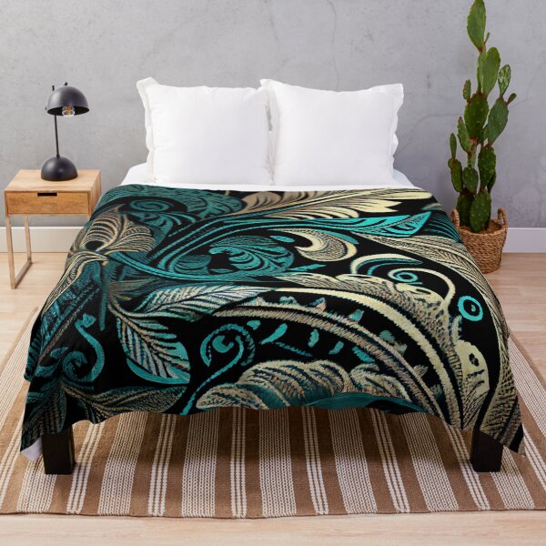Item preview, Designer Soft Pacific Islander Pattern Digital Painting designed and sold by CodeAndColors.