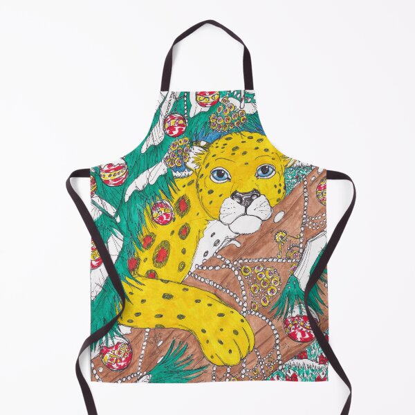 Item preview, Christmas Leopard designed and sold by leopardonatree.
