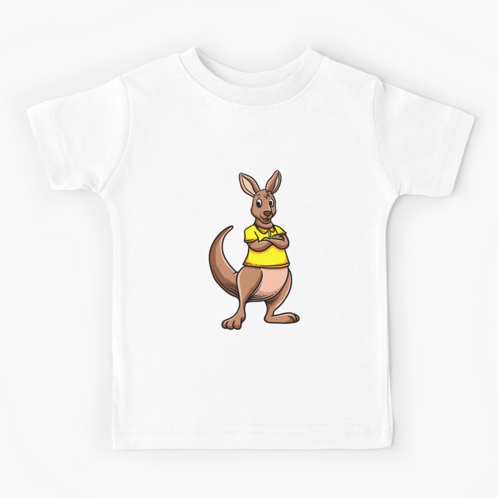  Boy Kangaroo - Cute Kawaii City Animals T-Shirt : Clothing,  Shoes & Jewelry