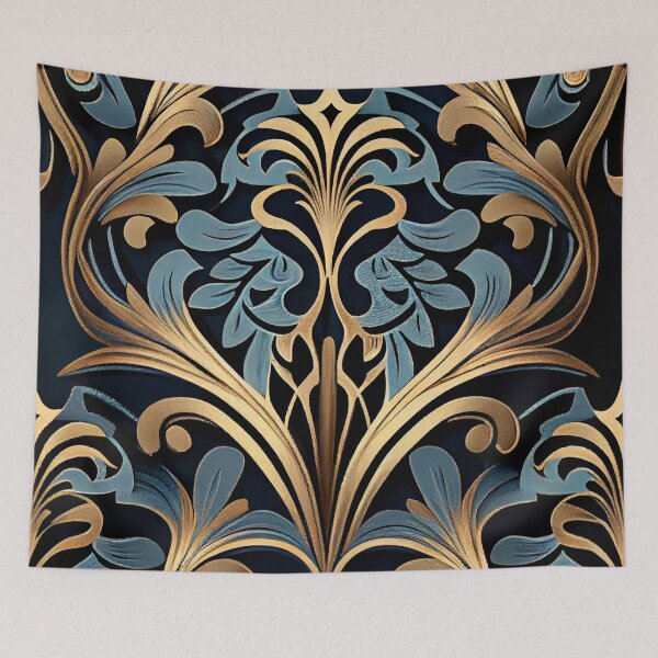 Item preview, Aggressive Hollywood Regency Pattern Digital Painting designed and sold by CodeAndColors.