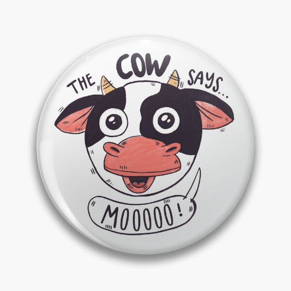 Item preview, the cow says "MOOOOO", Cute Farm Cow Head With Farm Quote. designed and sold by berlamo.