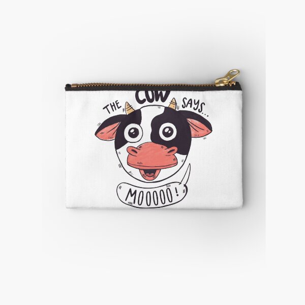 Item preview, the cow says "MOOOOO", Cute Farm Cow Head With Farm Quote. designed and sold by berlamo.