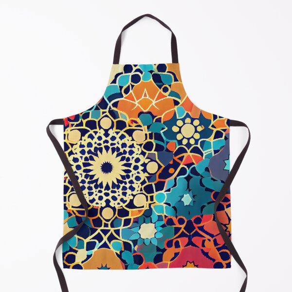 Aperçu de l'œuvre Cute Brilliant Explosive Moroccan Pattern Digital Painting créée et vendue par CodeAndColors.