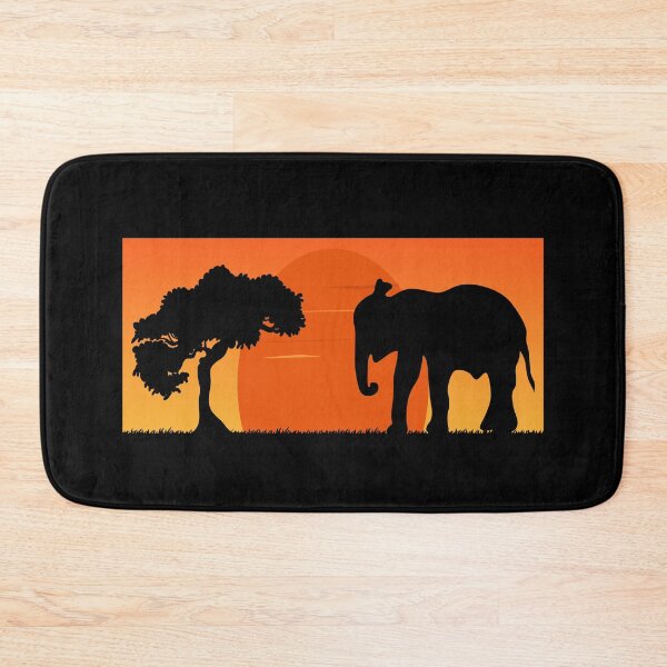 Item preview, Elephant Sunset Art Elephant Lover Cute Zoo African Elephant For Animals Lover designed and sold by Thecitiesstore.