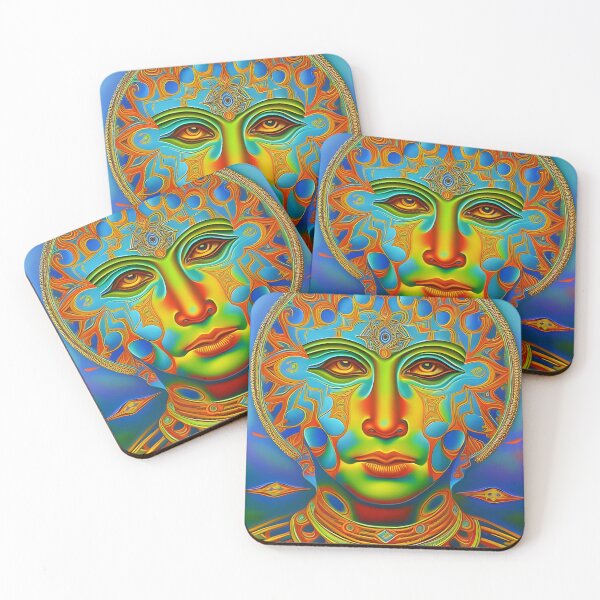 Item preview, Dosed in the Machine (26) - Trippy Psychedelic Sci Fi designed and sold by TheThirdEye.