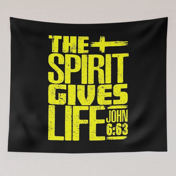 Item preview, The Spirit Gives Life - John 6:63 designed and sold by plushism.
