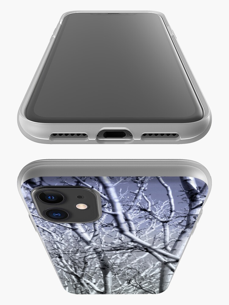 Alternative Ansicht von Hoher Kontrast Wald Foto iPhone-Hülle & Cover