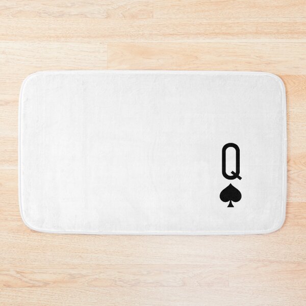 Item preview, Black Queen of spades playing card Family Game designed and sold by FrenchsTuck.