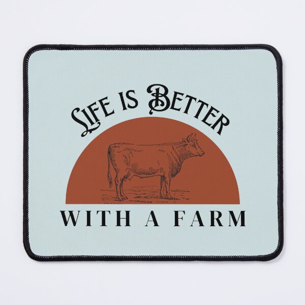 Item preview, Life is better with a farm dairy farm cow designed and sold by NonPCTruths.