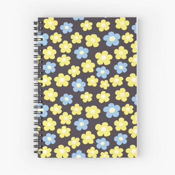 Item preview, Tiny Yellow  blue flowers designed and sold by Innet.