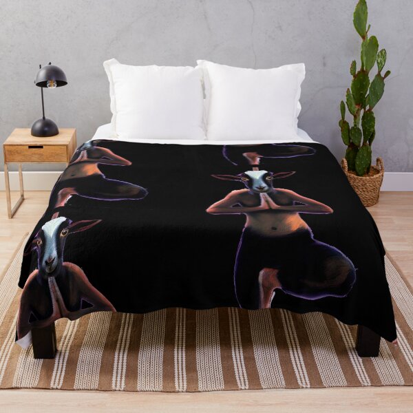 Item preview, Funny Goat doing yoga designed and sold by Neo-Expression.