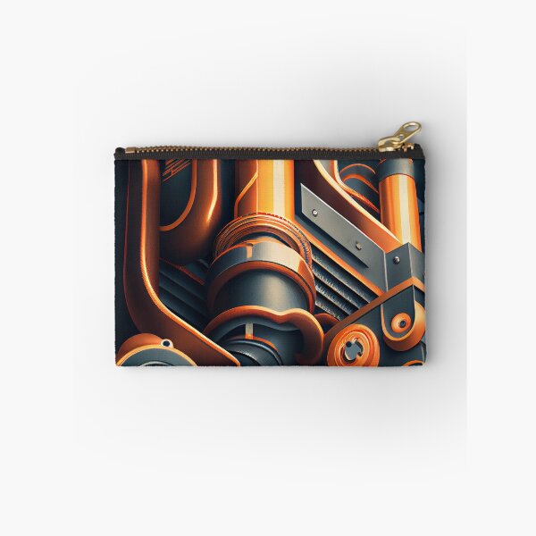 Item preview, Bold Smooth Industrial Pattern Digital Painting designed and sold by CodeAndColors.
