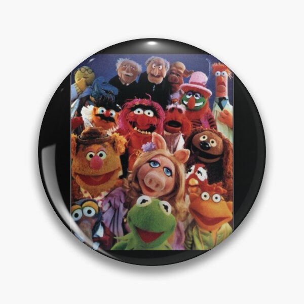 Badge, brooch, pin for clothes, bag, backpack - Muppets Show