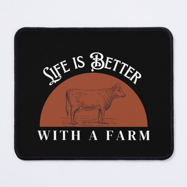 Item preview, Life is better with a farm dairy farm cow designed and sold by NonPCTruths.