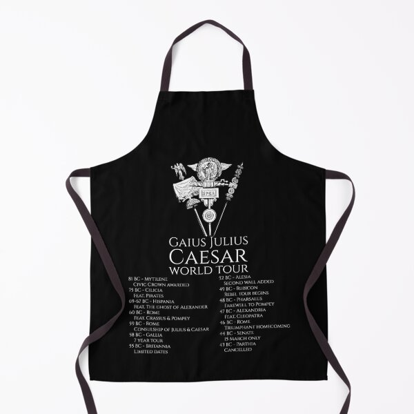 Item preview, Gaius Julius Caesar World Tour - Ancient Roman History SPQR designed and sold by Styrman.