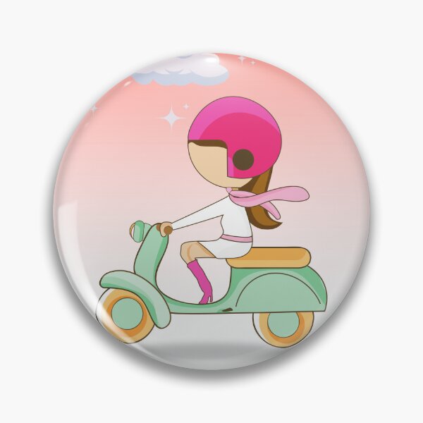 Artikelvorschau, Scooter-Mädchen entworfen und verkauft von Nairalee.