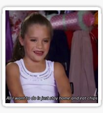 DANCE MOMS MACKENZIE CHIPS MEME! Sticker