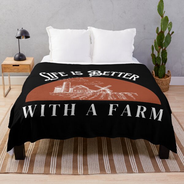 Item preview, Life is better with a farm designed and sold by NonPCTruths.