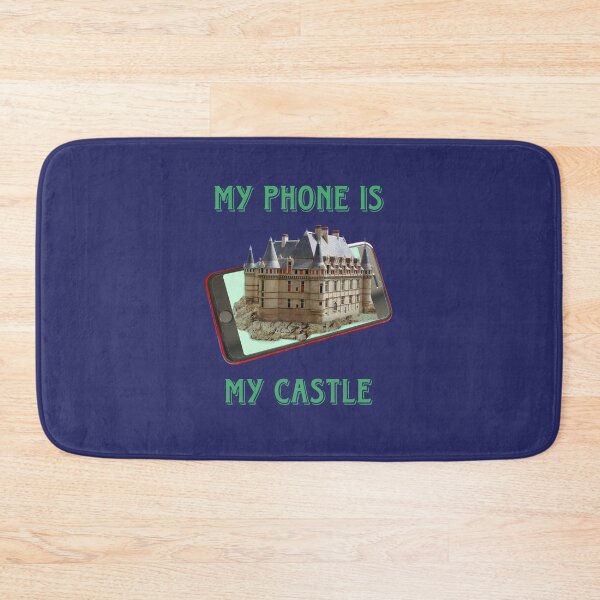 Item preview, My phone is my castle. - (+ View this design on 75+ products) designed and sold by Julien Hebbrecht.