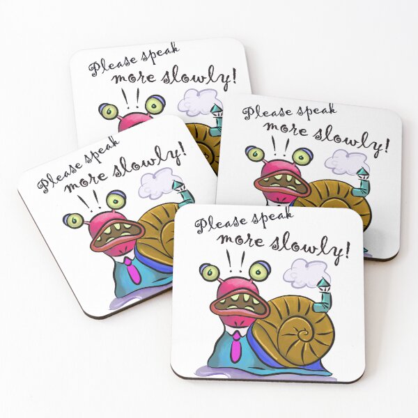 Item preview, Please speak more slowly . English designed and sold by HausmannArt.