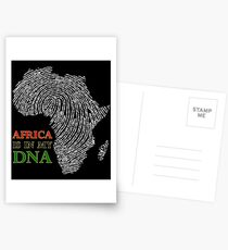 Afrika ist in meiner DNA Postkarten