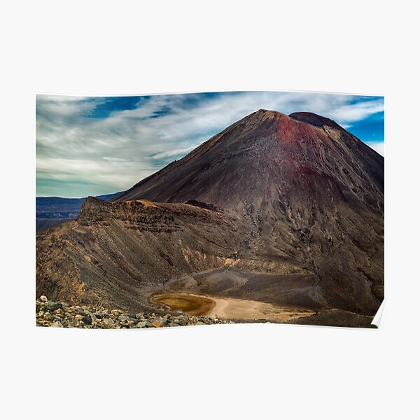 Mt Ngauruhoe Poster