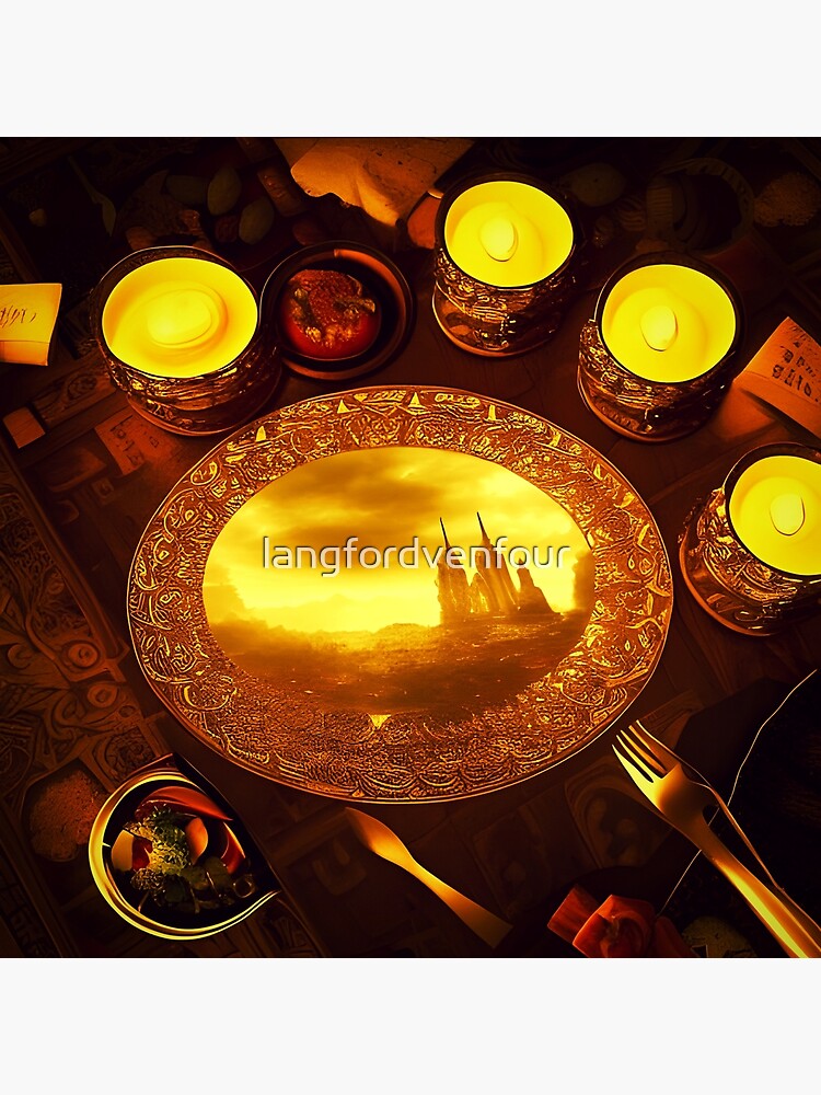 "Table Setting" Poster for Sale by langfordvenfour Redbubble
