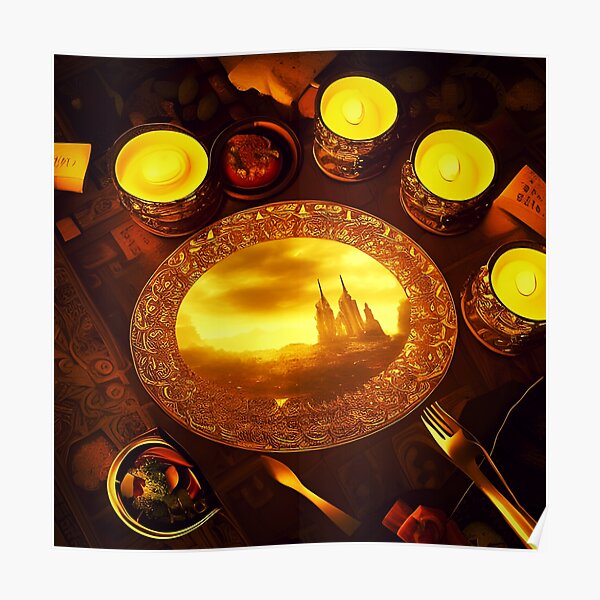 "Table Setting" Poster for Sale by langfordvenfour Redbubble