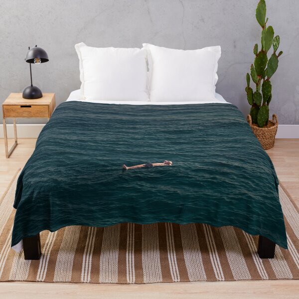 Seaside Solitude Throw Blanket