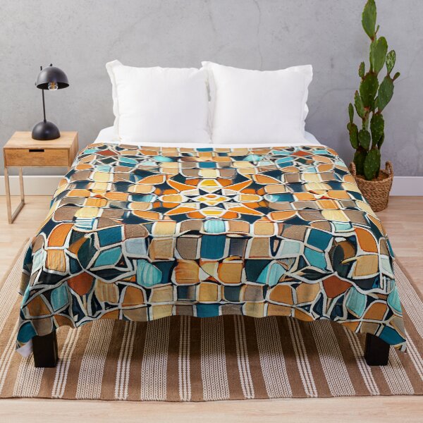 Item preview, Fine Soft Scandifornian Pattern Digital Painting designed and sold by CodeAndColors.