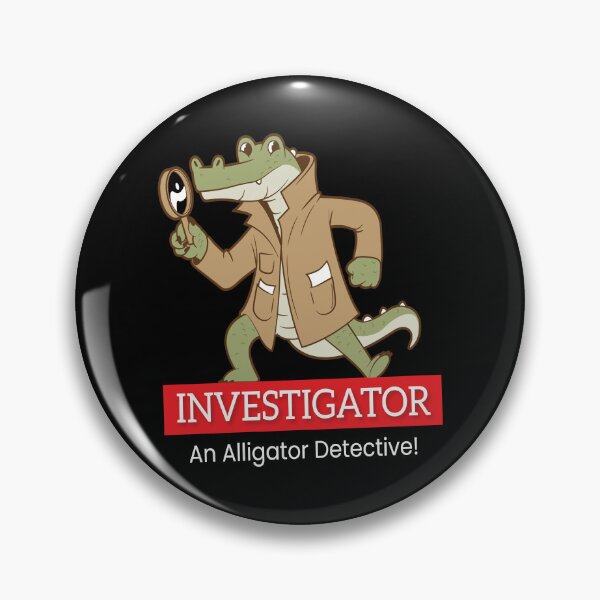 Artikelvorschau, Investigator Detective Krokodil entworfen und verkauft von MooonTees.
