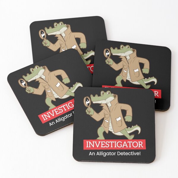 Artikelvorschau, Investigator Detective Krokodil entworfen und verkauft von MooonTees.