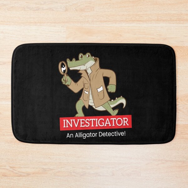 Artikelvorschau, Investigator Detective Krokodil entworfen und verkauft von MooonTees.
