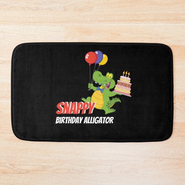 Artikelvorschau, Snappy Birthday Alligator Krokodil entworfen und verkauft von MooonTees.