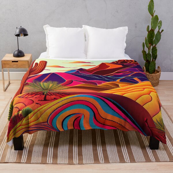 Item preview, Light Exotic Vivid Desert Modern Pattern Digital Painting designed and sold by CodeAndColors.