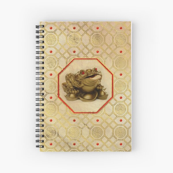 Item preview, Three Legged Lucky Money Frog /Toad Feng-shui designed and sold by k9printart.