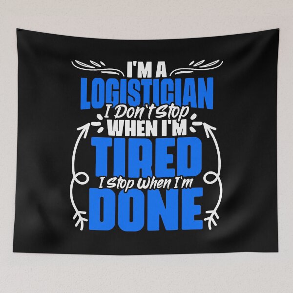 Item preview, Funny Logistics Humor A Proud Logistician Warehouse Worker designed and sold by Nessshirts.