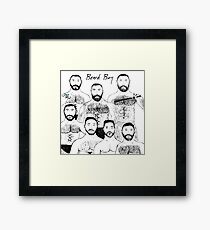 Beard Boys Framed Print