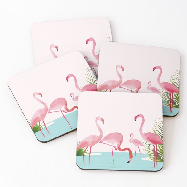 Item preview, Flamingos designed and sold by ellaphanta.