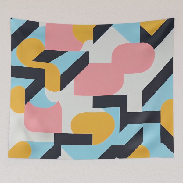 Item preview, Aesthetic Minimalist Pattern Digital Painting designed and sold by CodeAndColors.