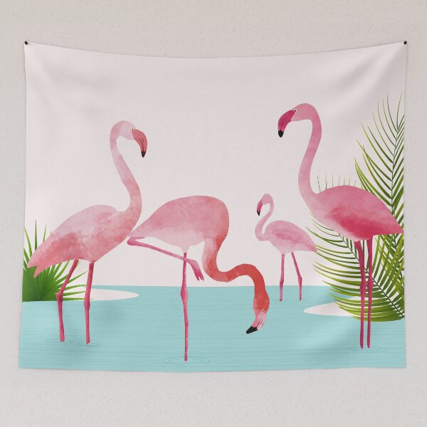 Item preview, Flamingos designed and sold by ellaphanta.