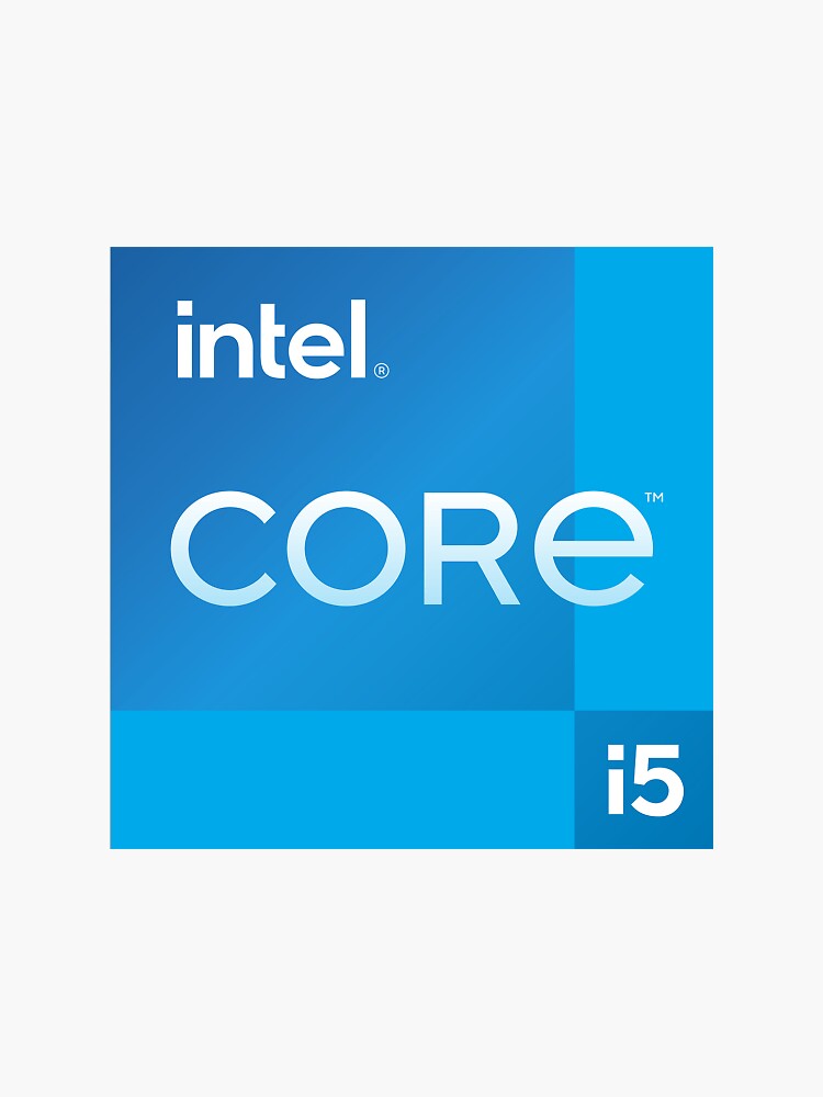 Intel Core I5 Sticker Sticker For Sale By Bibianoda Redbubble 4832