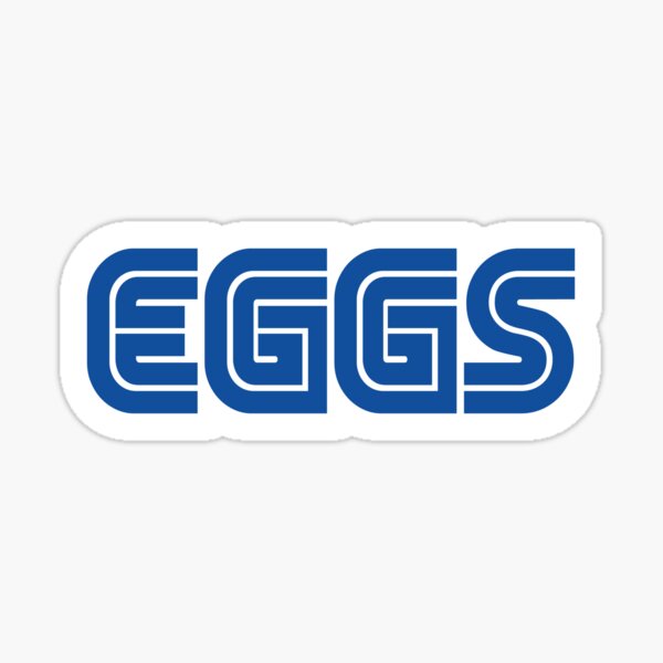 EGGS - Game Company Parody Sticker