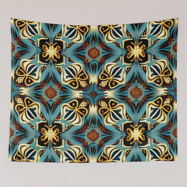 Item preview, Fine Soft Scandifornian Pattern Digital Painting designed and sold by CodeAndColors.
