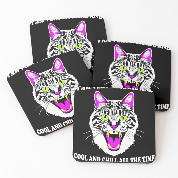 Item preview, Funny I’m very normal and cool and chill all the time cat Lover designed and sold by sanadkarmakar.
