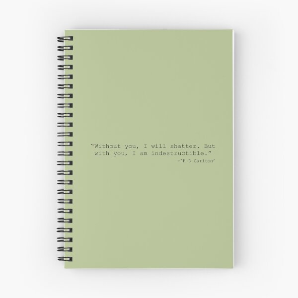 Item preview, Hunting adeline book quote  designed and sold by Artbymanu.