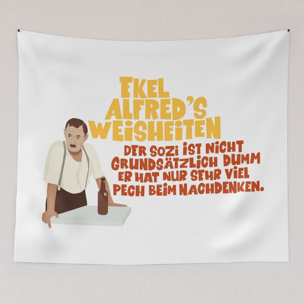 Item preview, Alfred Tetzlaff - Disgust Alfred - One heart and one soul designed and sold by Boogosh.