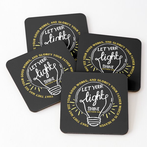 Item preview, Let Your Light Shine Matthew 5:16 Salt and Light Good Works Glorify God designed and sold by NonPCTruths.
