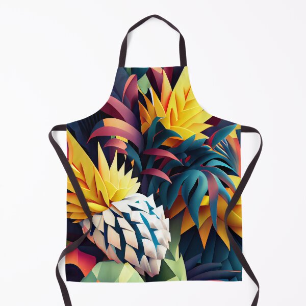 Item preview, Three Dimensional Explosive Tropical Pattern Digital Painting designed and sold by CodeAndColors.